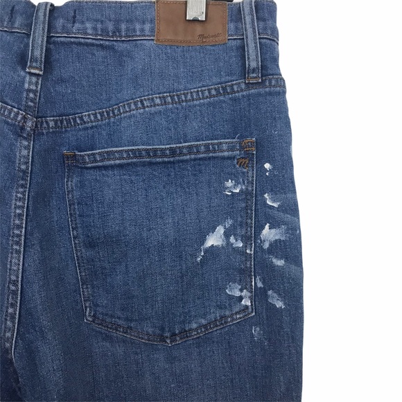 Madewell High Rise Slim Boyjean Painter's Style - Picture 8 of 12